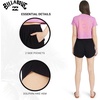 image:imageBillabong Womens Regular Fit Premium Quality Rayon High Waisted Beach ShortsBlack Sands