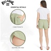 image:imageBillabong Womens Regular Fit Premium Quality Rayon High Waisted Beach ShortsPistachio