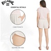 image:imageBillabong Womens Regular Fit Premium Quality Rayon High Waisted Beach ShortsSalt Crystal