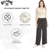 image:imageBillabong Womens Regular Fit Premium Soft Cotton Graphic Tank TopOffwhite