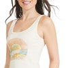 image:imageBillabong Womens Regular Fit Premium Soft Cotton Graphic Tank TopOffwhite