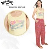 image:imageBillabong Womens Regular Fit Premium Soft Cotton Graphic Tank TopRetro Yellow