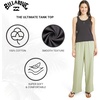 image:imageBillabong Womens Regular Fit Premium Soft Cotton Racerback Tank TopBlack Sands