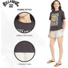 image:imageBillabong Womens Regular Fit Premium Soft Cotton Tee Short Sleeve Graphic TShirtBlack Multi