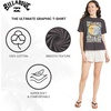 image:imageBillabong Womens Regular Fit Premium Soft Cotton Tee Short Sleeve Graphic TShirtBlack Multi