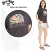 image:imageBillabong Womens Regular Fit Premium Soft Cotton Tee Short Sleeve Graphic TShirtBlack Sands