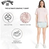 image:imageBillabong Womens Regular Fit Premium Soft Cotton Tee Short Sleeve Graphic TShirtDusty Blush