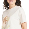 image:imageBillabong Womens Regular Fit Premium Soft Cotton Tee Short Sleeve Graphic TShirtWhite Sands