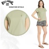 image:imageBillabong Womens Relaxed Boyfriend Fit Premium Soft Cotton Tee Short Sleeve Graphic TShirtPistachio