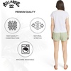 image:imageBillabong Womens Relaxed Boyfriend Fit Premium Soft Cotton Tee Short Sleeve Graphic TShirtWhite