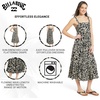 image:imageBillabong Womens Relaxed Fit Casual Smocked Top Maxi DressBlack Pebble