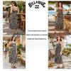 image:imageBillabong Womens Relaxed Fit Casual Smocked Top Maxi DressBlack Pebble