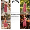 image:imageBillabong Womens Relaxed Fit Casual Smocked Waist Maxi DressBerry Pink