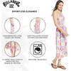 image:imageBillabong Womens Relaxed Fit Casual Smocked Waist Maxi DressSweet Orchid