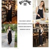 image:imageBillabong Womens Relaxed Fit Premium Quality Rayon Adjustable One Piece Overall JumpsuitBlack Sands