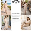 image:imageBillabong Womens Relaxed Fit Premium Quality Rayon Adjustable One Piece Overall JumpsuitKhaki