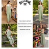 image:imageBillabong Womens Relaxed Fit Premium Quality Rayon Adjustable One Piece Overall JumpsuitPistachio