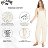 image:imageBillabong Womens Relaxed Fit Premium Quality Rayon Adjustable One Piece Overall JumpsuitSalt Crystal
