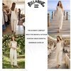 image:imageBillabong Womens Relaxed Fit Premium Quality Rayon Adjustable One Piece Overall JumpsuitSalt Crystal