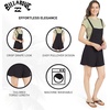 image:imageBillabong Womens Relaxed Fit Premium Quality Rayon Adjustable Short Jumpsuit Overall RomperBlack Sands