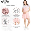 image:imageBillabong Womens Relaxed Fit Premium Quality Rayon Adjustable Short Jumpsuit Overall RomperBlush