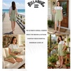 image:imageBillabong Womens Relaxed Fit Premium Quality Rayon Adjustable Short Jumpsuit Overall RomperPistachio
