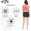 image:imageBillabong Womens Relaxed Fit Premium Soft Cotton Tee Short Sleeve Graphic Cropped TShirtPeach