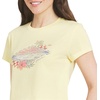 image:imageBillabong Womens Relaxed Fit Premium Soft Cotton Tee Short Sleeve Graphic Cropped TShirtRetro Yellow