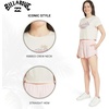 image:imageBillabong Womens Relaxed Fit Premium Soft Cotton Tee Short Sleeve Graphic Cropped TShirtWhite Cap