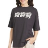 image:imageBillabong Womens Relaxed Fit Premium Soft Cotton Tee Short Sleeve Graphic Oversized TShirtBlack Sands