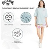 image:imageBillabong Womens Relaxed Fit Premium Soft Cotton Tee Short Sleeve Graphic Oversized TShirtDusk Blue