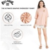 image:imageBillabong Womens Relaxed Fit Premium Soft Cotton Tee Short Sleeve Graphic Oversized TShirtFaded Rose