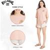 image:imageBillabong Womens Relaxed Fit Premium Soft Cotton Tee Short Sleeve Graphic Oversized TShirtFaded Rose