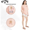 image:imageBillabong Womens Relaxed Fit Premium Soft Cotton Tee Short Sleeve Graphic Oversized TShirtFaded Rose