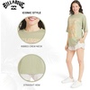 image:imageBillabong Womens Relaxed Fit Premium Soft Cotton Tee Short Sleeve Graphic Oversized TShirtPistachio