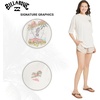 image:imageBillabong Womens Relaxed Fit Premium Soft Cotton Tee Short Sleeve Graphic Oversized TShirtSalt Crystal
