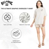 image:imageBillabong Womens Relaxed Fit Premium Soft Cotton Tee Short Sleeve Graphic Oversized TShirtSalt Crystal