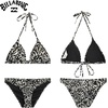 image:imageBillabong Womens Swimwear UPF 50 Adjustable Tie Triangle Bikini SetBlack Pebble
