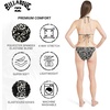 image:imageBillabong Womens Swimwear UPF 50 Adjustable Tie Triangle Bikini SetBlack Pebble