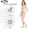 image:imageBillabong Womens Swimwear UPF 50 Adjustable Tie Triangle Bikini SetCoastal Blue