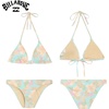 image:imageBillabong Womens Swimwear UPF 50 Adjustable Tie Triangle Bikini SetCoastal Blue