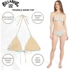 image:imageBillabong Womens Swimwear UPF 50 Adjustable Tie Triangle Bikini SetCoastal Blue