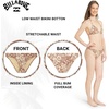 image:imageBillabong Womens Swimwear UPF 50 Adjustable Tie Triangle Bikini SetLight Brown