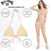 image:imageBillabong Womens Swimwear UPF 50 Adjustable Tie Triangle Bikini SetSweet Orchid