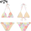 image:imageBillabong Womens Swimwear UPF 50 Adjustable Tie Triangle Bikini SetSweet Orchid