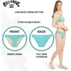 image:imageBillabong Womens Swimwear UPF 50 Adjustable Tie Triangle Bikini SetTidal Blue