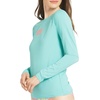 image:imageBillabong Womens Swimwear UPF 50 Long Sleeve Sun Tee Rash Guard ShirtTidal Blue