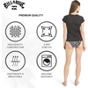 image:imageBillabong Womens Swimwear UPF 50 Short Sleeve Sun Tee Rash Guard ShirtBlack Pebble
