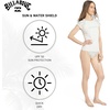 image:imageBillabong Womens Swimwear UPF 50 Short Sleeve Sun Tee Rash Guard ShirtCoastal Blue