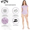 image:imageBillabong Womens Swimwear UPF 50 Short Sleeve Sun Tee Rash Guard ShirtPeaceful Lilac